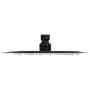 Regenduschkopf Regeneffekt rund Edelstahl schwarz 20 cm von vidaXL, Duschköpfe - Ref: Foro24-147690, Preis: 16,79 €, Rabatt: %