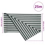 Grünes und weißes HDPE-Privatsphärennetz 2x25 m 150 g/m² von , Sonnenschirme - Ref: Foro24-4003738, Preis: 70,48 €, Rabatt: %