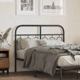 Schwarzes Metallkopfteil 120 cm von , Kopf- und Fußteile - Ref: Foro24-377148, Preis: 42,08 €, Rabatt: %