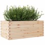 Jardinera de madera maciza de pino 110x60x46 cm von , Töpfe und Pflanzgefäße - Ref: Foro24-3282459, Preis: 163,27 €, Rabatt: %