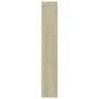 CD-Regal 2 Einheiten aus eichenfarbenem Sperrholz 21x16x93,5 cm von vidaXL, CD- und DVD-Speicher - Ref: Foro24-802699, Preis:...