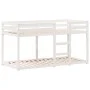 Bunk bed with solid white pine wood roof 90x200 cm by , Beds and slatted bases - Ref: Foro24-3282120, Price: 280,84 €, Discou...