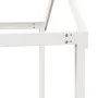 Bunk bed with solid white pine wood roof 80x200 cm by , Beds and slatted bases - Ref: Foro24-3282122, Price: 227,31 €, Discou...