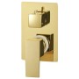 Goldenes Duschsystem aus Edelstahl 201 von vidaXL, Strahldüsen für Badewannen und Duschen - Ref: Foro24-147719, Preis: 183,62...