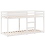 Etagenbett mit massivem Dach aus weißem Kiefernholz 75x190 cm. von , Betten und Lattenroste - Ref: Foro24-3282090, Preis: 200...