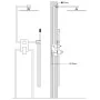Golden 201 stainless steel shower system by vidaXL, Jet nozzles for bathtubs and showers - Ref: Foro24-147719, Price: 179,91 ...