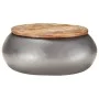 Mesa de centro madera maciza reciclada gris 68x68x30 cm de vidaXL, Mesas de centro - Ref: Foro24-323530, Precio: 104,65 €, De...