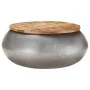 Mesa de centro madera maciza reciclada gris 68x68x30 cm de vidaXL, Mesas de centro - Ref: Foro24-323530, Precio: 104,65 €, De...