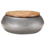 Mesa de centro madera maciza reciclada gris 68x68x30 cm de vidaXL, Mesas de centro - Ref: Foro24-323530, Precio: 111,01 €, De...