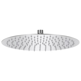 Runder Duschkopf mit Regeneffekt aus Edelstahl 304, 30 cm von vidaXL, Duschköpfe - Ref: Foro24-147687, Preis: 27,81 €, Rabatt: %