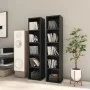 CD-Regal 2 Stück schwarzes Sperrholz 21x16x93,5 cm von vidaXL, CD- und DVD-Speicher - Ref: Foro24-802697, Preis: 51,82 €, Rab...
