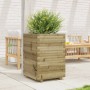 Imprägnierte Kiefernholz-Pflanzschale 50x50x72 cm von , Töpfe und Pflanzgefäße - Ref: Foro24-3282613, Preis: 173,19 €, Rabatt: %