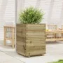 Jardinera de madera de pino impregnada 50x50x72 cm de , Maceteros y jardineras - Ref: Foro24-3282613, Precio: 168,57 €, Descu...