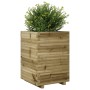 Imprägnierte Kiefernholz-Pflanzschale 50x50x72 cm von , Töpfe und Pflanzgefäße - Ref: Foro24-3282613, Preis: 173,19 €, Rabatt: %