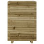 Imprägnierte Kiefernholz-Pflanzschale 50x50x72 cm von , Töpfe und Pflanzgefäße - Ref: Foro24-3282613, Preis: 173,19 €, Rabatt: %