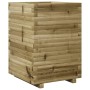 Imprägnierte Kiefernholz-Pflanzschale 50x50x72 cm von , Töpfe und Pflanzgefäße - Ref: Foro24-3282613, Preis: 173,19 €, Rabatt: %