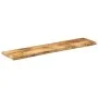 Tablero de mesa borde natural madera maciza mango 140x20x2,5 cm by , Table tops - Ref: Foro24-370327, Price: 48,48 €, Discoun...