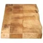 Tablero de mesa borde natural madera maciza mango 140x20x2,5 cm by , Table tops - Ref: Foro24-370327, Price: 48,48 €, Discoun...