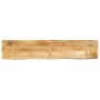 Tablero de mesa borde natural madera maciza mango 140x20x2,5 cm by , Table tops - Ref: Foro24-370327, Price: 49,42 €, Discoun...
