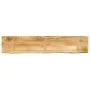 Tablero de mesa borde natural madera maciza mango 140x20x2,5 cm by , Table tops - Ref: Foro24-370327, Price: 48,48 €, Discoun...