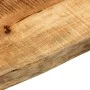Tablero de mesa borde natural madera maciza mango 140x20x2,5 cm by , Table tops - Ref: Foro24-370327, Price: 48,48 €, Discoun...