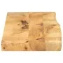 Tablero de mesa borde natural madera maciza mango 120x30x2,5 cm by , Table tops - Ref: Foro24-370338, Price: 66,28 €, Discoun...