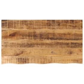 Tablero de mesa borde natural madera maciza mango 110x60x2,5 cm by , Table tops - Ref: Foro24-370359, Price: 108,22 €, Discou...