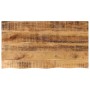 Tablero de mesa borde natural madera maciza mango 110x60x2,5 cm by , Table tops - Ref: Foro24-370359, Price: 108,22 €, Discou...
