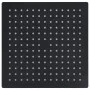 Schwarzer quadratischer Duschkopf aus Edelstahl mit Regeneffekt, 30 x 30 cm von vidaXL, Duschköpfe - Ref: Foro24-147697, Prei...