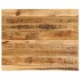 Massivholz-Tischplatte mit natürlicher Kante aus Mangoholz 110x80x2,5 cm. von , Tischplatten - Ref: Foro24-370365, Preis: 111...