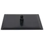 Schwarzer quadratischer Duschkopf aus Edelstahl mit Regeneffekt, 30 x 30 cm von vidaXL, Duschköpfe - Ref: Foro24-147697, Prei...