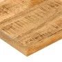 Tablero de mesa borde natural madera maciza mango 40x40x3,8 cm by , Table tops - Ref: Foro24-370390, Price: 28,79 €, Discount: %