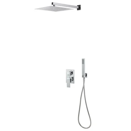 Stainless steel shower system 201 silver by vidaXL, Jet nozzles for bathtubs and showers - Ref: Foro24-147720, Price: 133,34 ...
