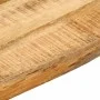 Tablero de mesa borde natural madera maciza mango 60x60x3,8 cm by , Table tops - Ref: Foro24-370402, Price: 56,71 €, Discount: %