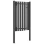 Graue Anthrazit-Stahlgitter-Gartentür 1x2,25 cm von , Gartentore - Ref: Foro24-146331, Preis: 265,96 €, Rabatt: %