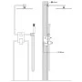 Stainless steel shower system 201 silver by vidaXL, Jet nozzles for bathtubs and showers - Ref: Foro24-147720, Price: 133,34 ...