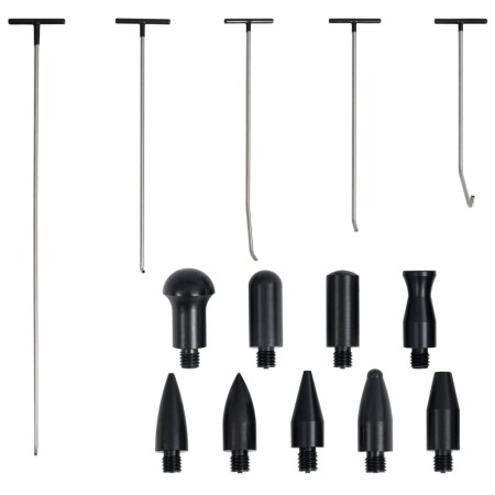 Juego de reparación de abolladuras 5 piezas acero inoxidable de , Herramientas de mano - Ref: Foro24-210592, Precio: 66,97 €,...