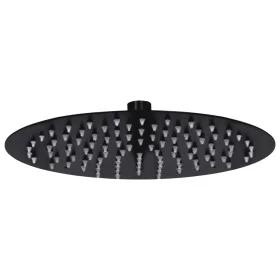 Schwarzer runder Duschkopf aus Edelstahl mit Regeneffekt, 25 cm von vidaXL, Duschköpfe - Ref: Foro24-147691, Preis: 21,78 €, ...