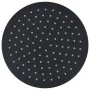 Cabezal de ducha efecto lluvia acero inox redondo negro 25 cm de vidaXL, Cabezales de ducha - Ref: Foro24-147691, Precio: 21,...