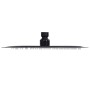 Schwarzer runder Duschkopf aus Edelstahl mit Regeneffekt, 25 cm von vidaXL, Duschköpfe - Ref: Foro24-147691, Preis: 22,25 €, ...