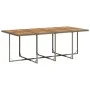 Set comedor jardín 9 pzas y cojines ratán sintético gris de , Conjuntos de jardín - Ref: Foro24-3210566, Precio: 746,74 €, De...