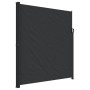 Toldo lateral retráctil negro 220x500 cm de , Sombrillas - Ref: Foro24-4004474, Precio: 146,94 €, Descuento: %