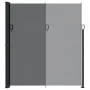 Seitlicher ausziehbarer schwarzer Markisenstoff 220x500 cm. von , Sonnenschirme - Ref: Foro24-4004474, Preis: 147,75 €, Rabat...