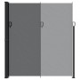 Toldo lateral retráctil negro 220x500 cm de , Sombrillas - Ref: Foro24-4004474, Precio: 146,94 €, Descuento: %