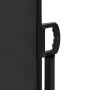 Toldo lateral retráctil negro 220x500 cm de , Sombrillas - Ref: Foro24-4004474, Precio: 146,94 €, Descuento: %