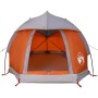 Iglu-Zelt für 1 Person, wasserdicht, grau-orange. von , Zelte - Ref: Foro24-94790, Preis: 45,15 €, Rabatt: %