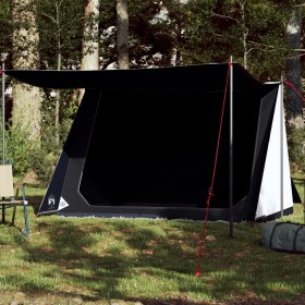 2-person waterproof white opaque fabric tent by , tents - Ref: Foro24-94532, Price: 92,09 €, Discount: %