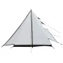 2-person waterproof white opaque fabric tent by , tents - Ref: Foro24-94532, Price: 94,16 €, Discount: %