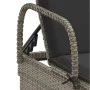 Liegestuhl mit Rädern und grauem Kunststoff-Rattankissen von , Liegen - Ref: Foro24-368310, Preis: 172,13 €, Rabatt: %