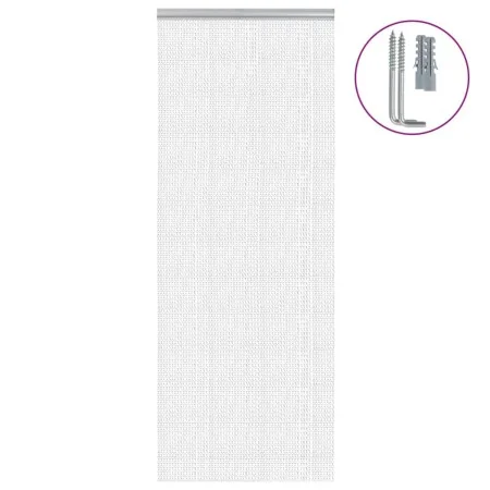 Chain mosquito net for aluminum door 80x221 cm by , Mosquito nets for windows - Ref: Foro24-4010010, Price: 77,50 €, Discount: %